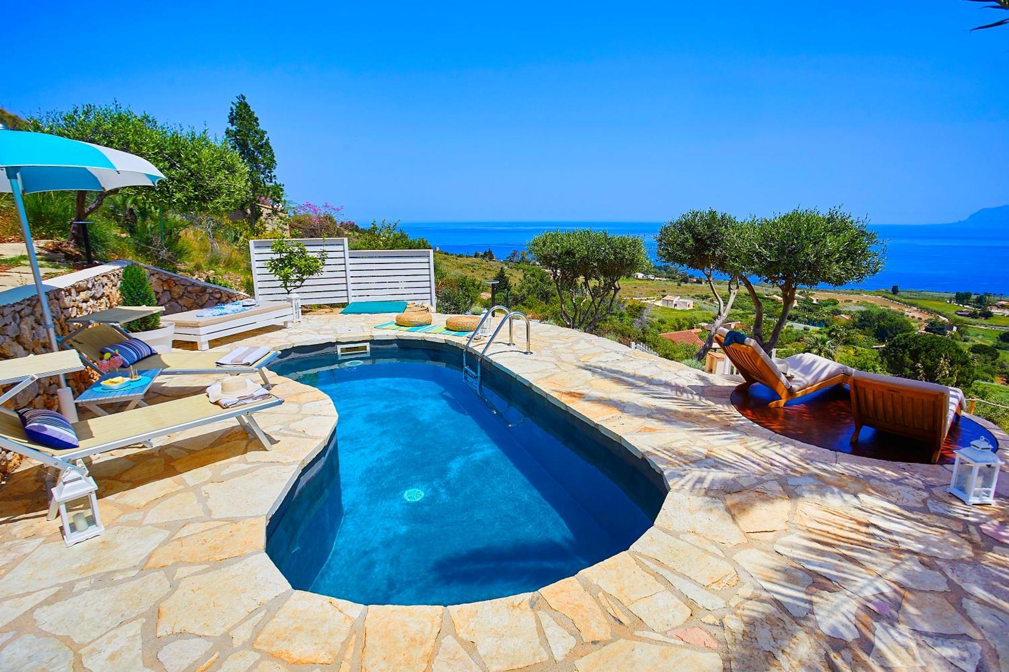 Villa Brezza Marina - Scopello-Villas Scopello (Sicily) Exterior foto